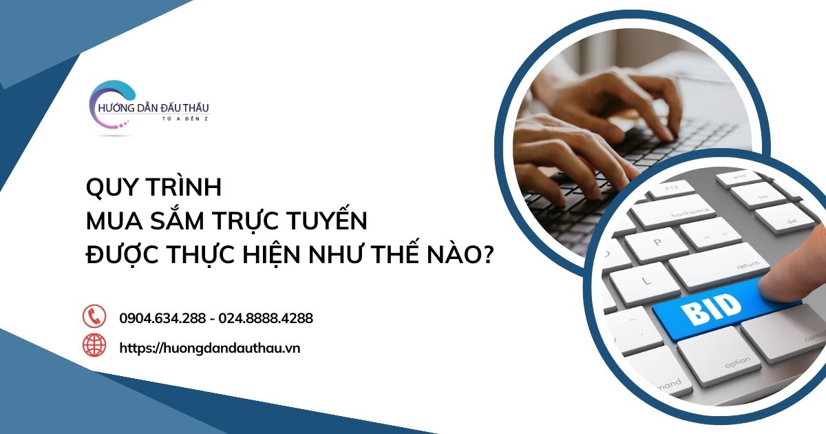 Quy trình mua sắm trực tuyến được thực hiện như thế nào?