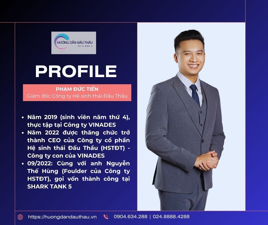 Profile Phạm Đức Tiến