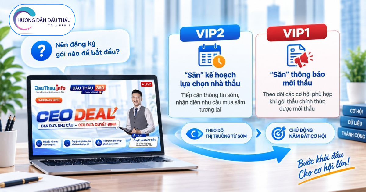 Doanh nghiệp mới tham gia đấu thầu nên bắt đầu từ đâu